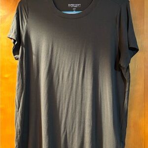 Torrid Super Soft Olive Green Tee
